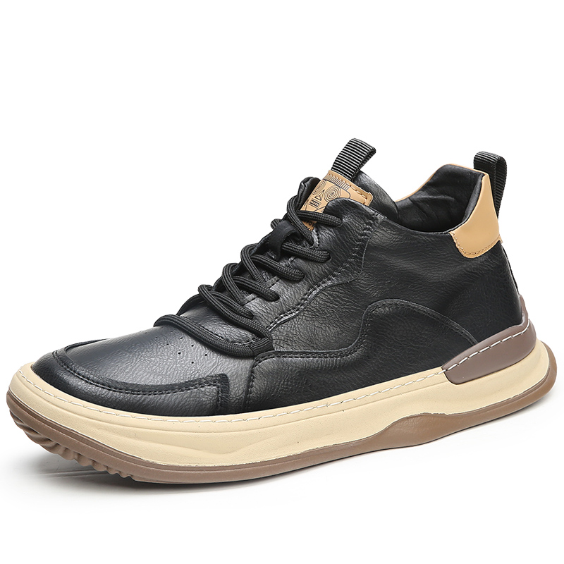 KACHILANG Мужские полувысокие повседневные ботинки - черные (с флисовой подкладкой), цвет Black (Fleece-Lined)
KACHILANG Мужские полувысокие повседневные ботинки - черные (с флисовой подкладкой), цвет Black (Fleece-Lined)