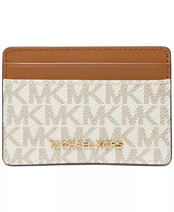 Визитница с логотипом Jet Set Michael Kors, коричневый/бежевый
Визитница с логотипом Jet Set Michael Kors, коричневый/бежевый