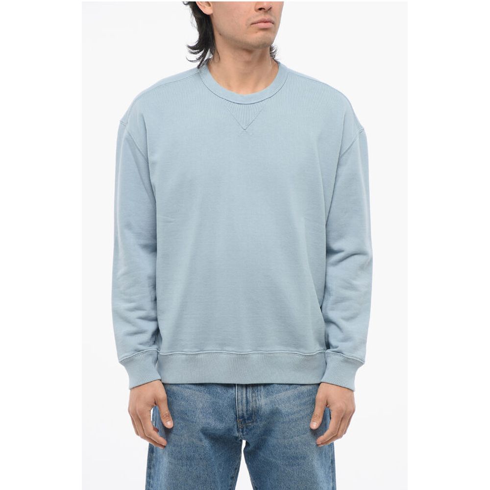 Толстовка с круглым вырезом из однотонного хлопка с начесом Ten C, Blue
Толстовка с круглым вырезом из однотонного хлопка с начесом Ten C, Blue