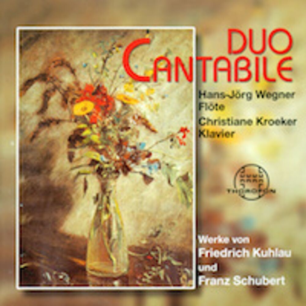 Диск CD Duo Cantabile - Friedrich Kuhlau, Franz Schubert, Hans-Jorg Wegner, Christiane Kroeker
Диск CD Duo Cantabile - Friedrich Kuhlau, Franz Schubert, Hans-Jorg Wegner, Christiane Kroeker
