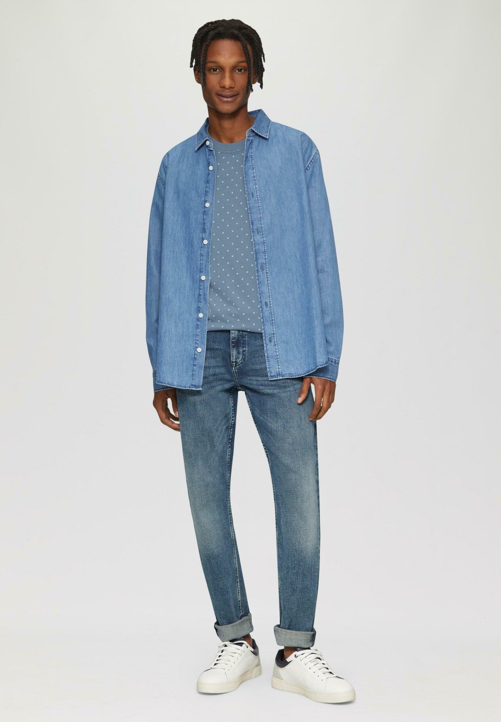 Футболка с принтом GEWASCHENES QS, синий
Футболка с принтом GEWASCHENES QS, синий