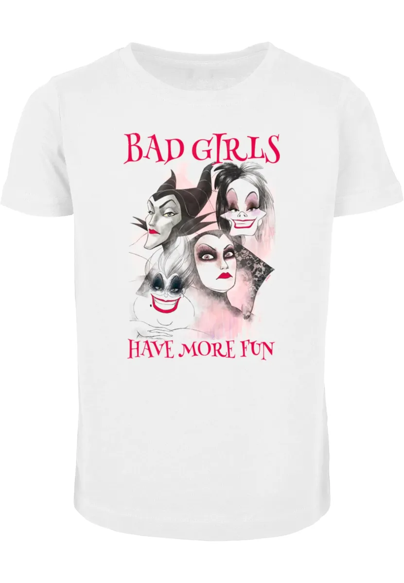 Футболка ABSOLUTE CULT "Женская футболка ABSOLUTE CULT для девочек Disney Classics - Bad Girls T-Shirt", белый 
Футболка ABSOLUTE CULT "Женская футболка ABSOLUTE CULT для девочек Disney Classics - Bad Girls T-Shirt", белый
