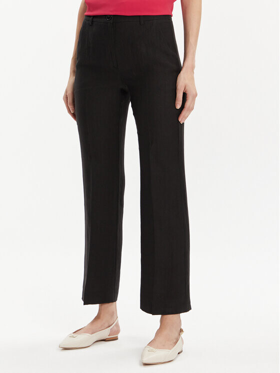 Тканевые брюки стандартного кроя Marella, черный
Тканевые брюки стандартного кроя Marella, черный