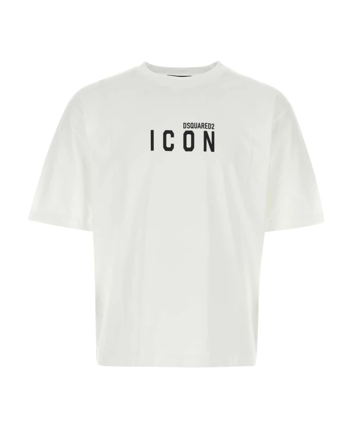 Классическая хлопковая футболка Dsquared2, белый
Классическая хлопковая футболка Dsquared2, белый