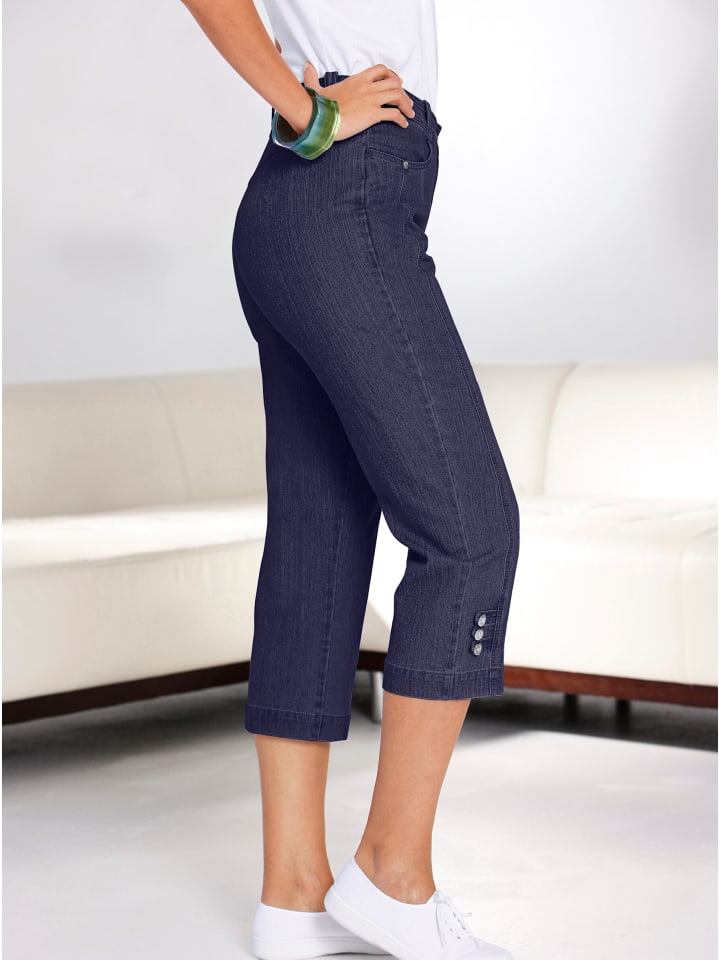 Джинсы 7/8 темно-синего цвета WITT WEIDEN
Джинсы 7/8 темно-синего цвета WITT WEIDEN