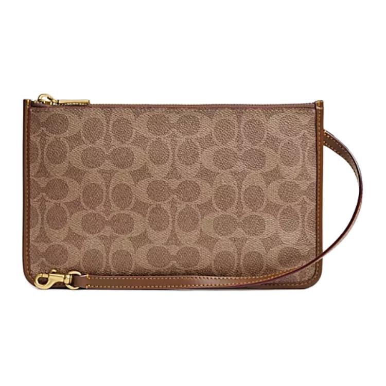 COACH Маленькая клатч из телячьей кожи женская хаки
COACH Маленькая клатч из телячьей кожи женская хаки