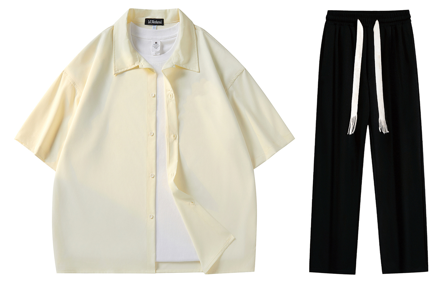 Комлпект Shirt Matching Set Unisex LA'T.WEEKEND
Комлпект Shirt Matching Set Unisex LA'T.WEEKEND