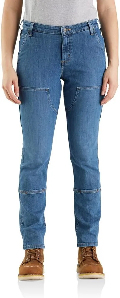 Женские джинсы Carhartt Rugged Flex Relaxed Fit с двойной передней частью
Женские джинсы Carhartt Rugged Flex Relaxed Fit с двойной передней частью