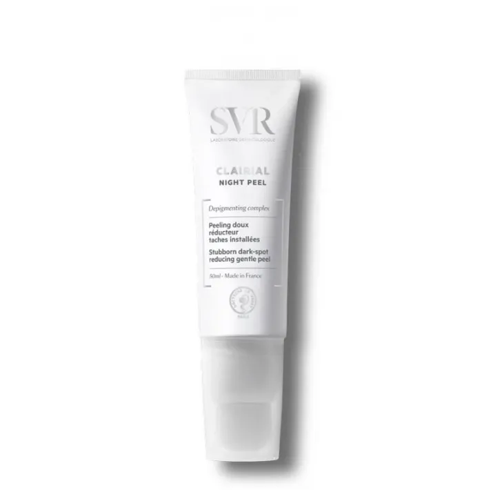 SVR Clairial Night Peel 50 мл Деликатный пилинг от пигментных пятен
SVR Clairial Night Peel 50 мл Деликатный пилинг от пигментных пятен