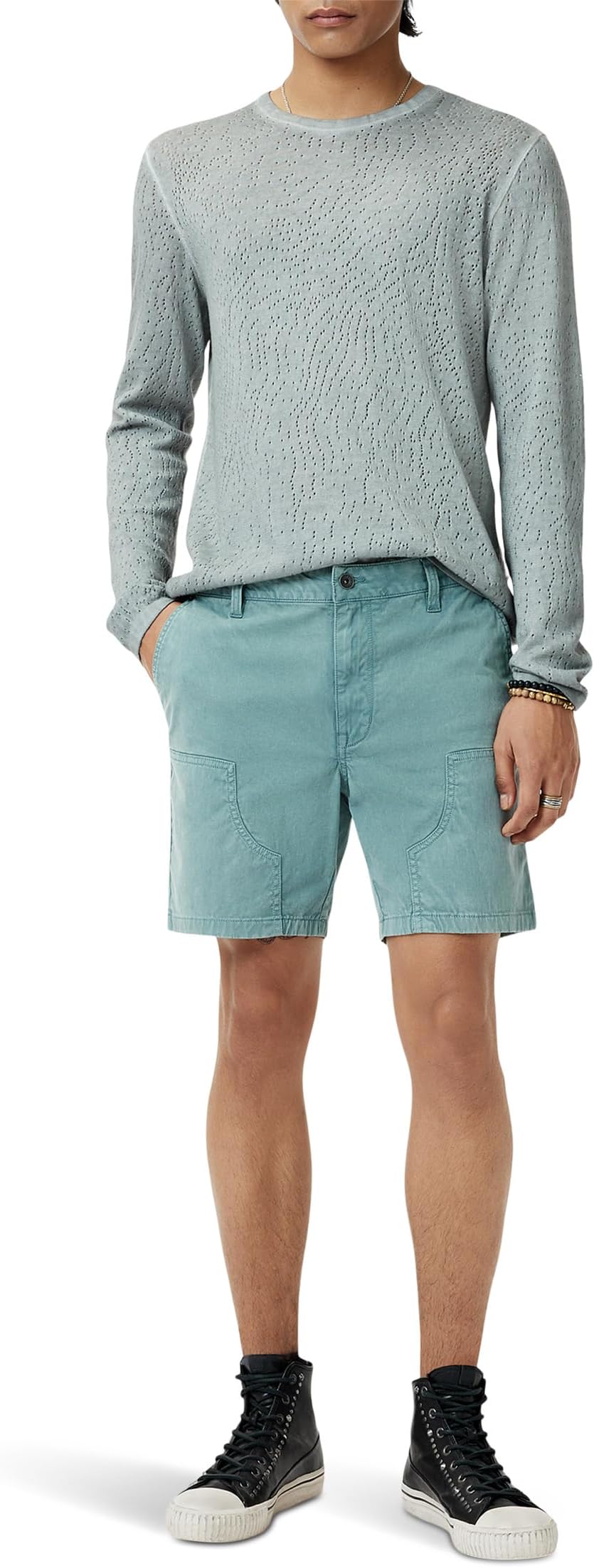 Шорты John Varvatos Jayden Double Knee Shorts S188S25, Fog
Шорты John Varvatos Jayden Double Knee Shorts S188S25, Fog