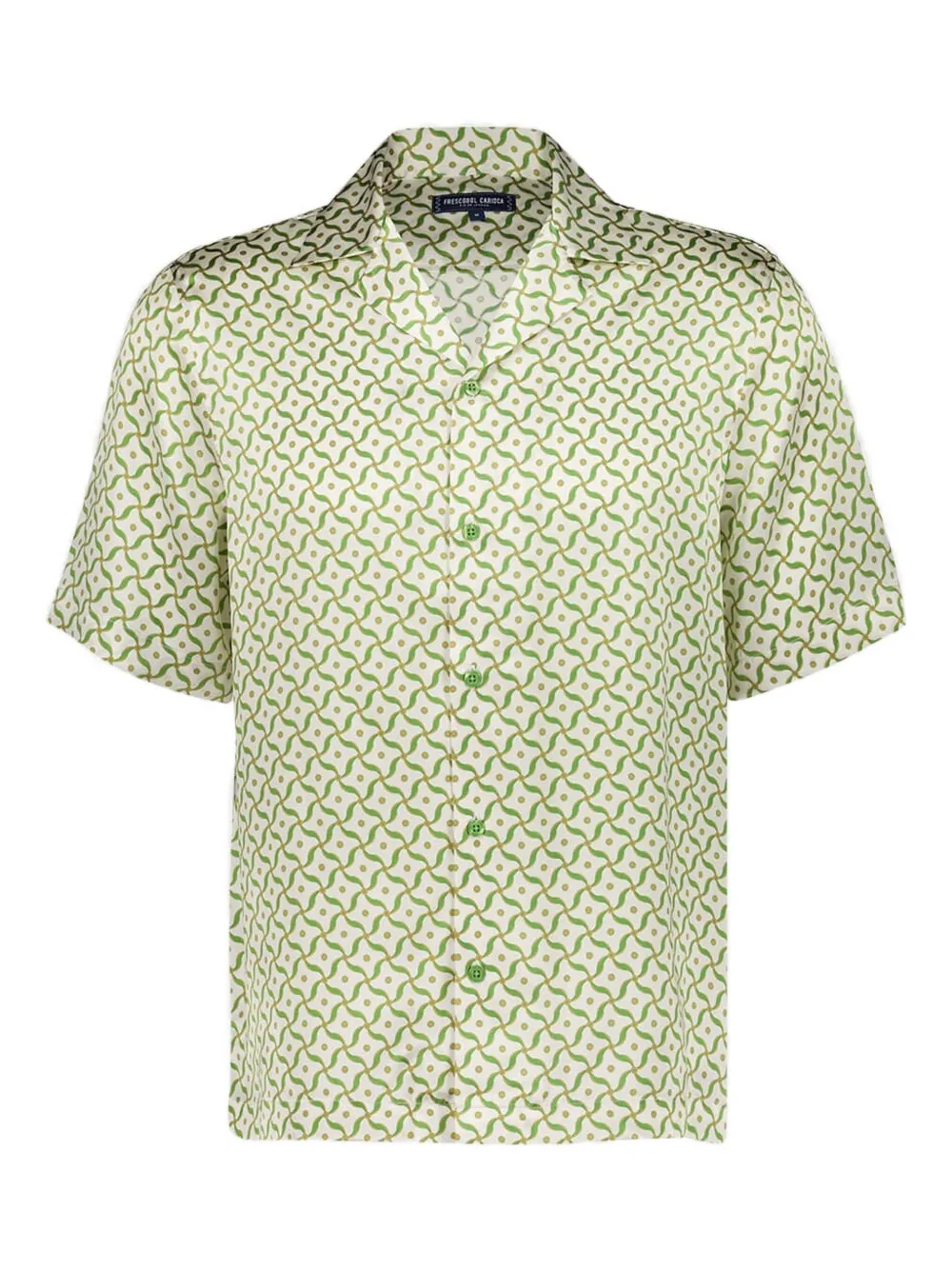 Рубашка с короткими рукавами Роберто Frescobol Carioca, зеленый
Рубашка с короткими рукавами Роберто Frescobol Carioca, зеленый