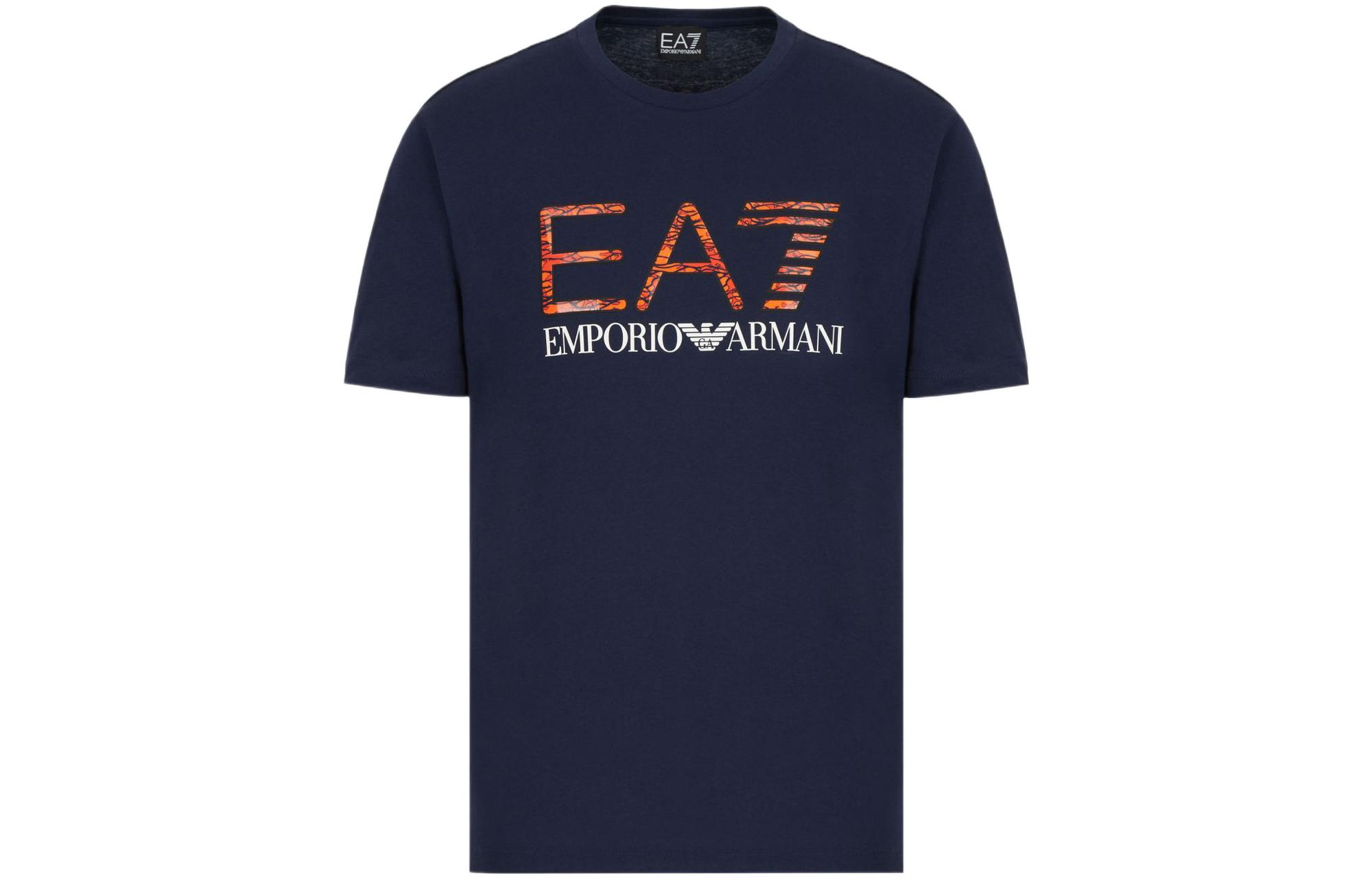 EMPORIO ARMANI Футболка с коротким рукавом EA7 Cotton Solid Color с принтом логотипа, мужская, navy blue, Синий, EMPORIO ARMANI Футболка с коротким рукавом EA7 Cotton Solid Color с принтом логотипа, мужская, navy blue
EMPORIO ARMANI Футболка с коротким рукавом EA7 Cotton Solid Color с принтом логотипа, мужская, navy blue, Синий, EMPORIO ARMANI Футболка с коротким рукавом EA7 Cotton Solid Color с принтом логотипа, мужская, navy blue