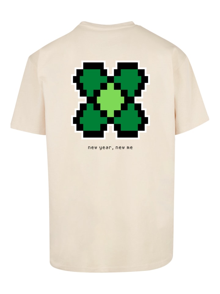 F4NT4STIC Футболка «Новый год, с Новым годом!» с изображением пиксельного клевера песочного цвета, Бежевый, F4NT4STIC Футболка «Новый год, с Новым годом!» с изображением пиксельного клевера песочного цвета
F4NT4STIC Футболка «Новый год, с Новым годом!» с изображением пиксельного клевера песочного цвета, Бежевый, F4NT4STIC Футболка «Новый год, с Новым годом!» с изображением пиксельного клевера песочного цвета