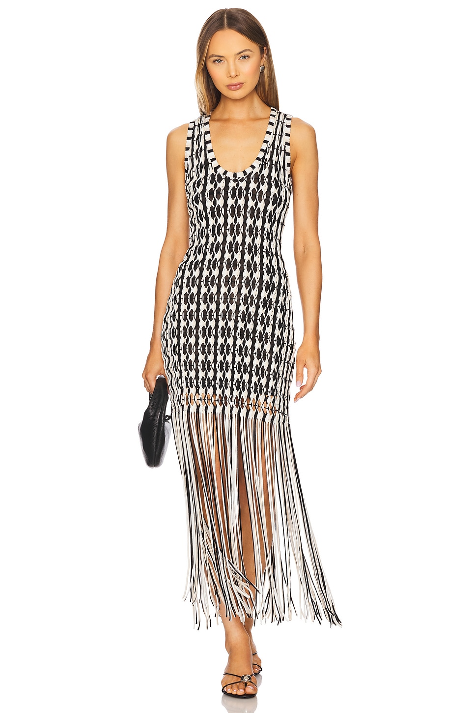 Платье-топ Sonia в белом и черном, sand multi
Платье-топ Sonia в белом и черном, sand multi