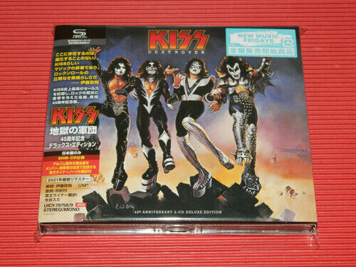 CD диск Kiss: Destroyer: 45th Anniversary Deluxe Edition (Ltd SHM-CD)
CD диск Kiss: Destroyer: 45th Anniversary Deluxe Edition (Ltd SHM-CD)
