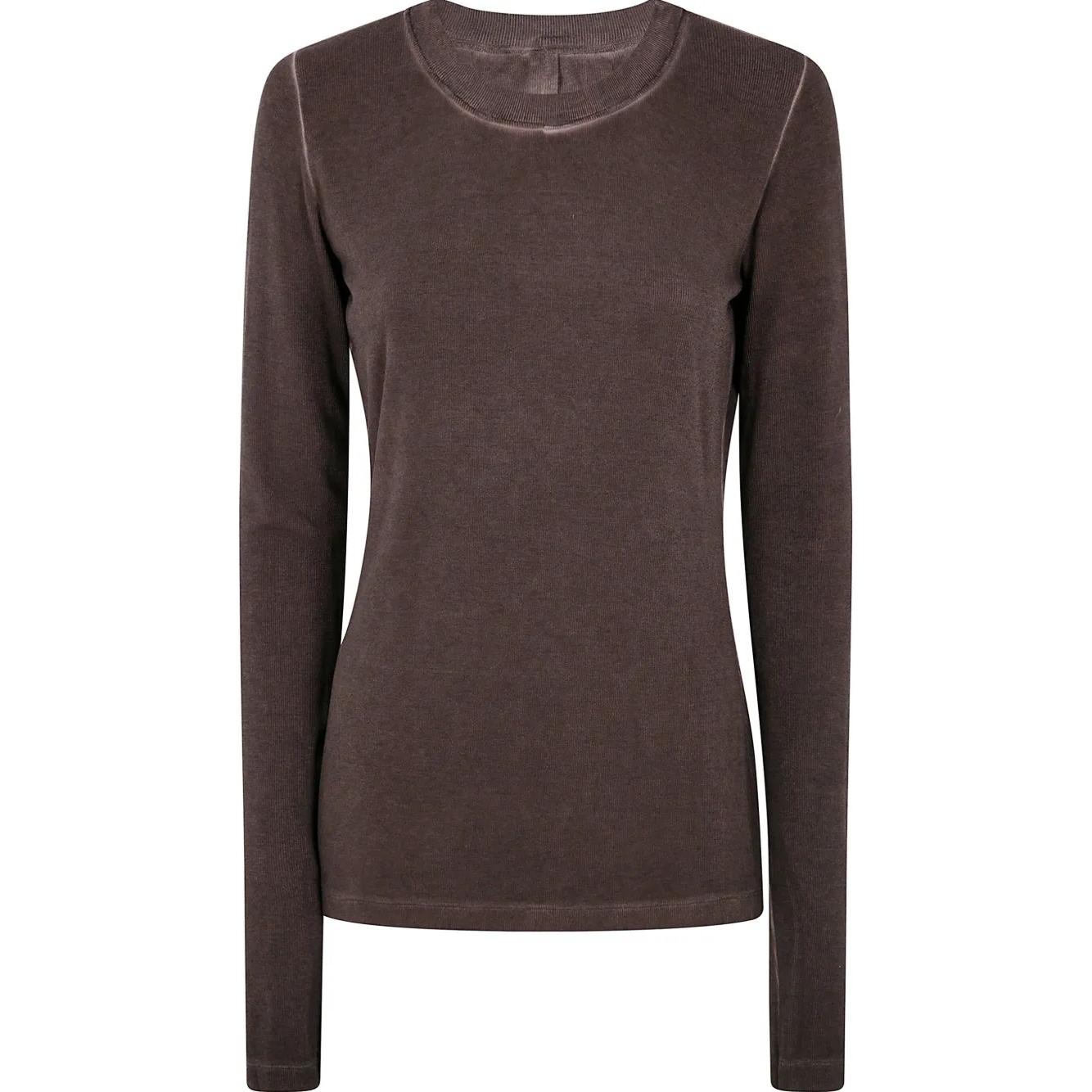 Crewneck Knitted Jumper UMA WANG, коричневый
Crewneck Knitted Jumper UMA WANG, коричневый