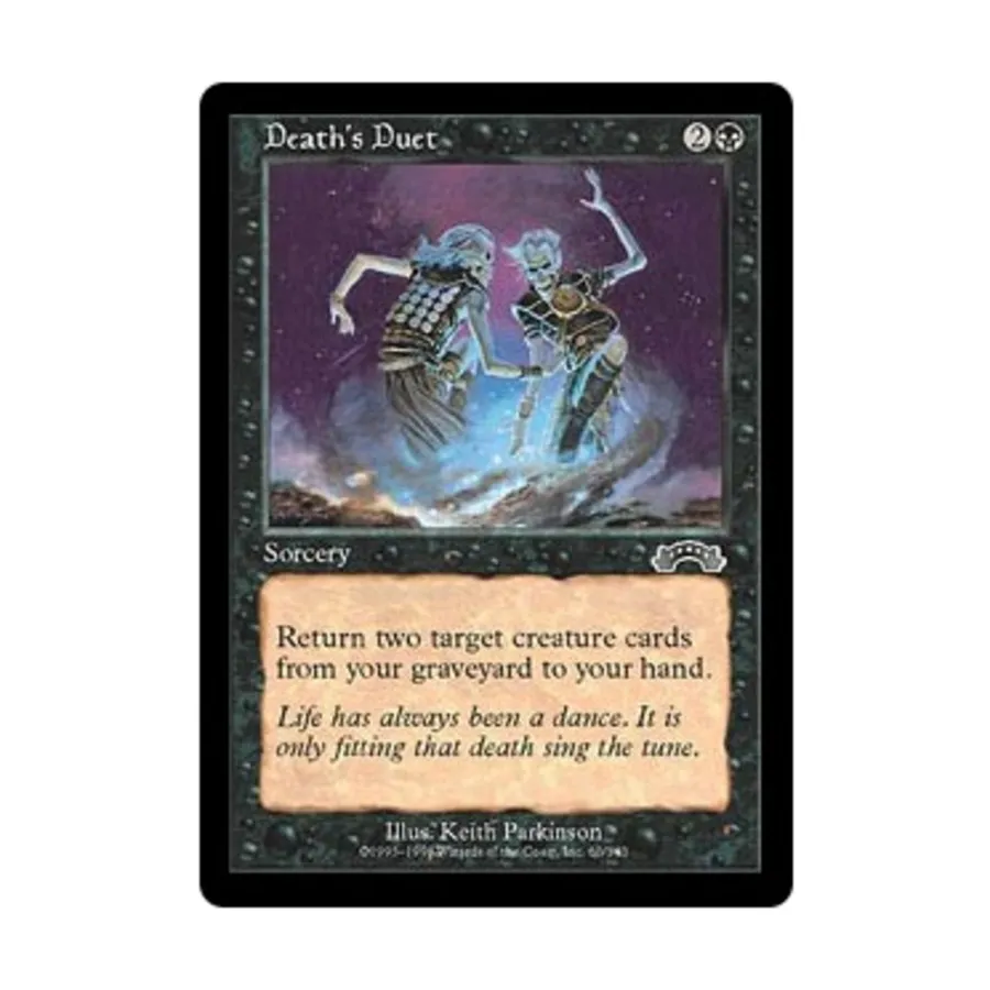 CCG Дуэт смерти (С), MTG - Exodus
CCG Дуэт смерти (С), MTG - Exodus