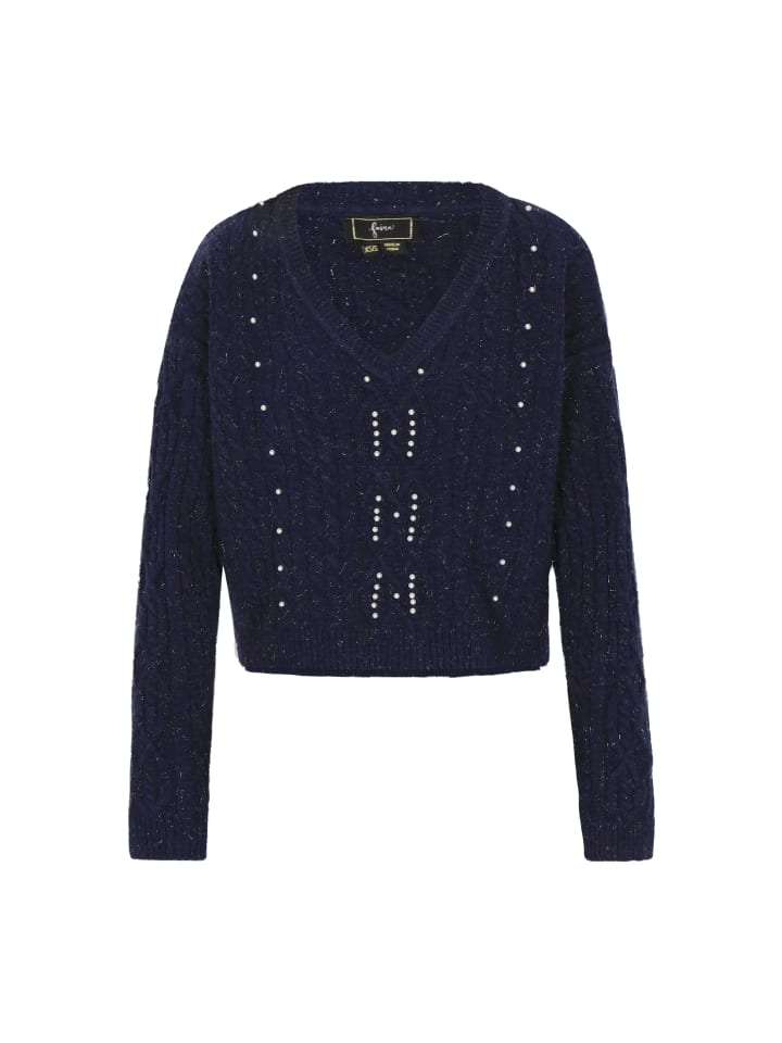 Женский свитер темно-синего цвета faina
Женский свитер темно-синего цвета faina