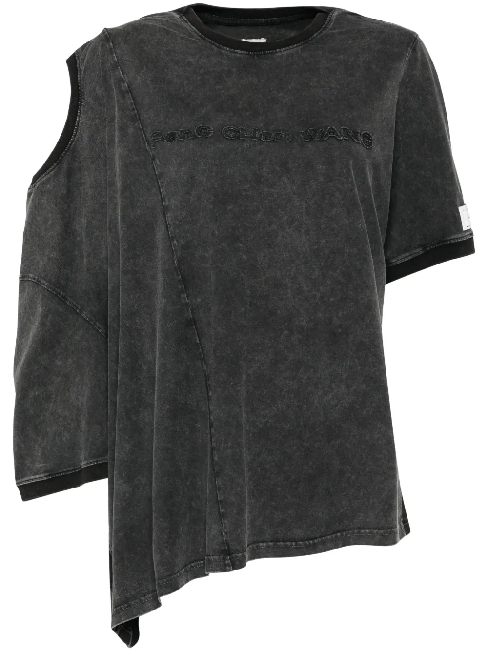 Футболка с двойным вырезом Feng Chen Wang, черный
Футболка с двойным вырезом Feng Chen Wang, черный