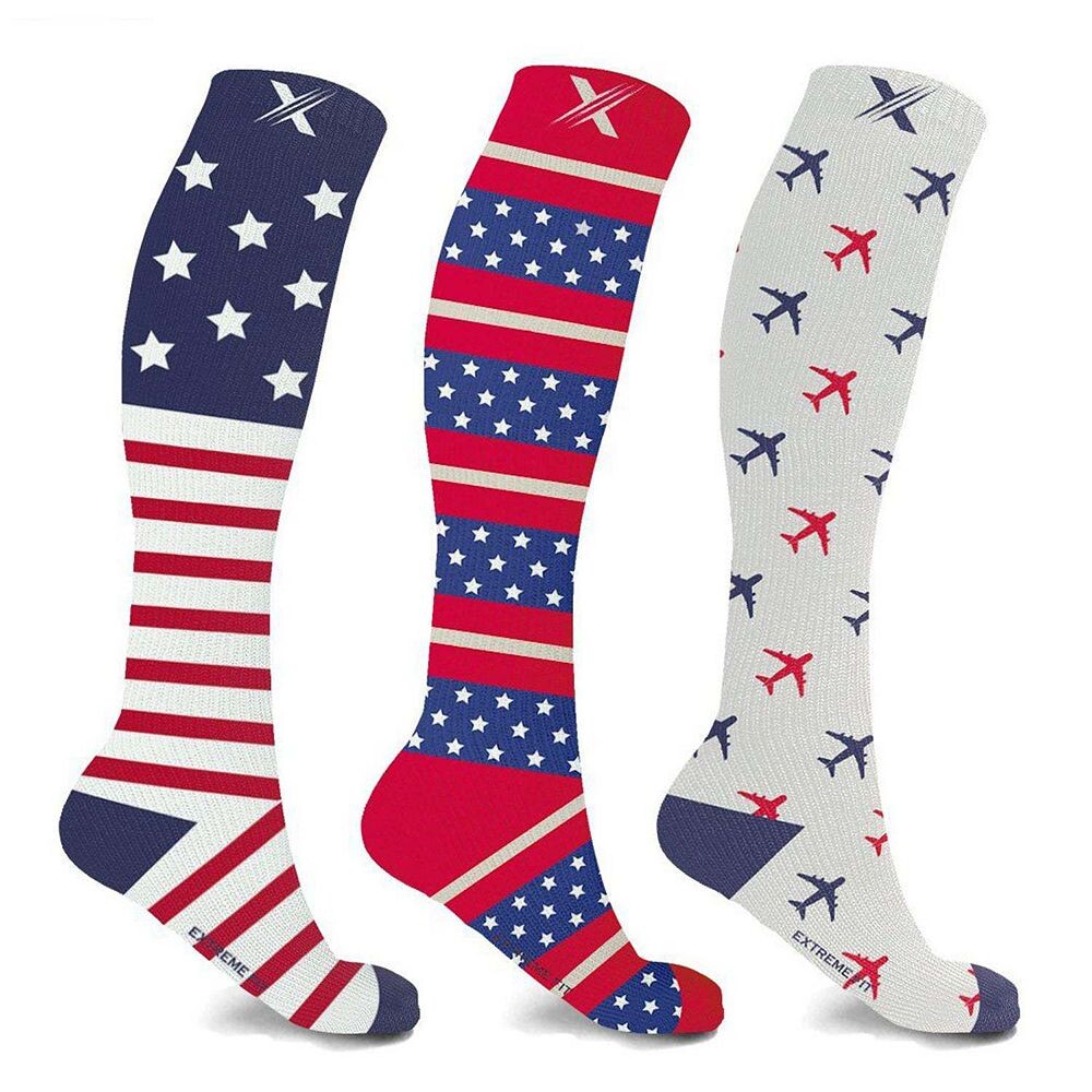 Компрессионные носки до колена — для бега, легкой атлетики — 3 пары Extreme Fit, мультиколор
Компрессионные носки до колена — для бега, легкой атлетики — 3 пары Extreme Fit, мультиколор