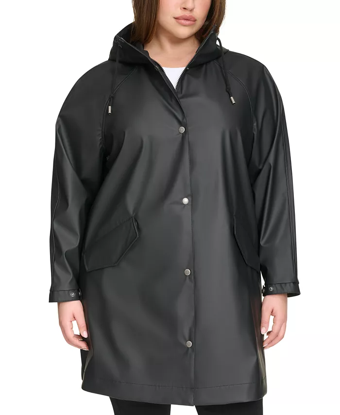 Куртка-дождевик с капюшоном и рукавами реглан больших размеров Levi's, черный
Куртка-дождевик с капюшоном и рукавами реглан больших размеров Levi's, черный