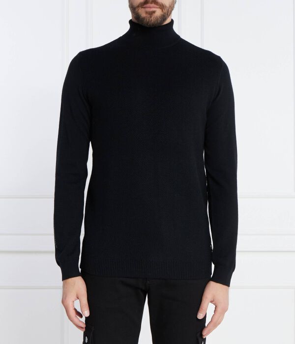 Водолазка мужская Karl Lagerfeld из мериносовой шерсти, черный
Водолазка мужская Karl Lagerfeld из мериносовой шерсти, черный