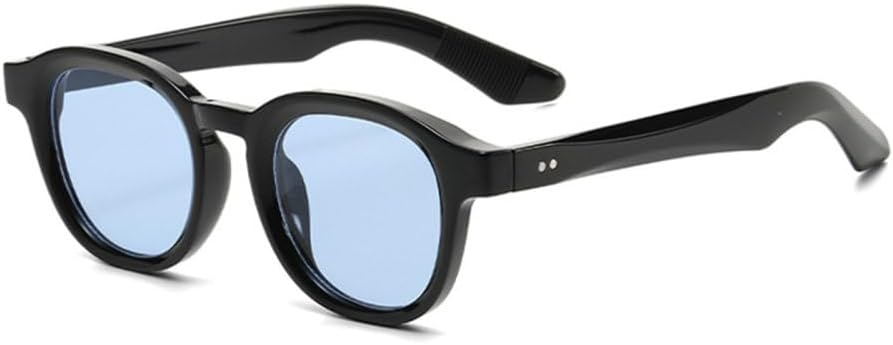 Овальные солнцезащитные очки для женщин в стиле ретро с заклепками, прозрачные с градиентом, защита от УФ-излучения UV400, модные солнцезащитные очки для мужчин TYUVIVO, Black Blue
Овальные солнцезащитные очки для женщин в стиле ретро с заклепками, прозрачные с градиентом, защита от УФ-излучения UV400, модные солнцезащитные очки для мужчин TYUVIVO, Black Blue