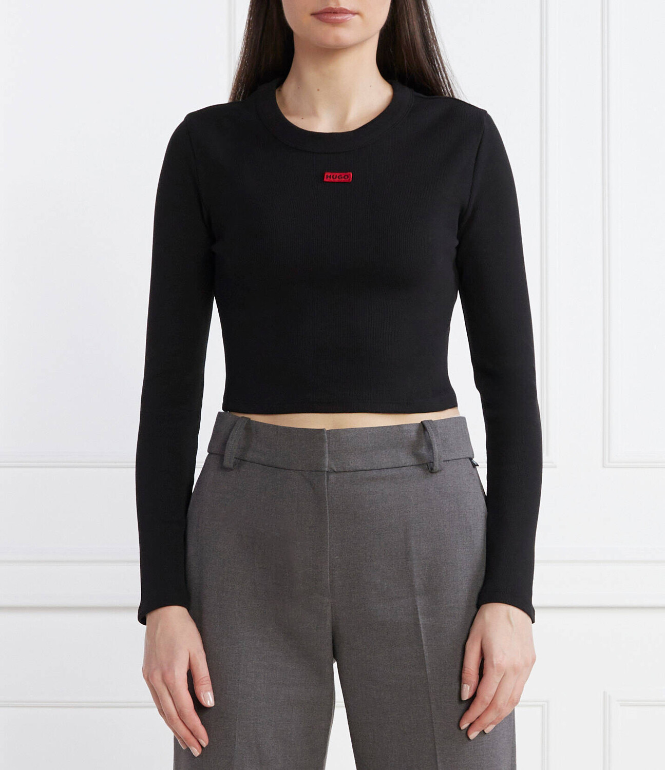 Блуза HUGO Dafilomena_1 Cropped Fit, черный
Блуза HUGO Dafilomena_1 Cropped Fit, черный