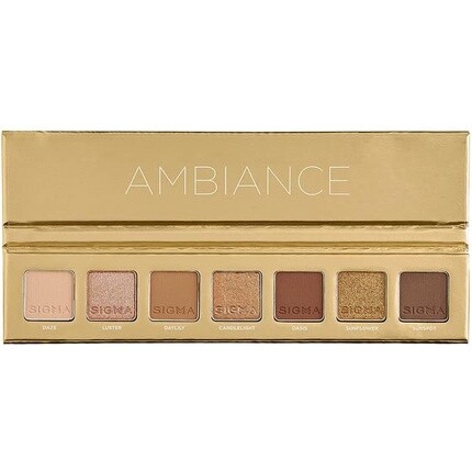 Sigma Beauty Mini Eyeshadow Palette Ambiance 7 сияющих оттенков теней для век — матовый, мерцающий, с металлическим финишем — высокопигментированная веганская палитра для макияжа глаз — чистые косметические продукты
Sigma Beauty Mini Eyeshadow Palette Ambiance 7 сияющих оттенков теней для век — матовый, мерцающий, с металлическим финишем — высокопигментированная веганская палитра для макияжа глаз — чистые косметические продукты
