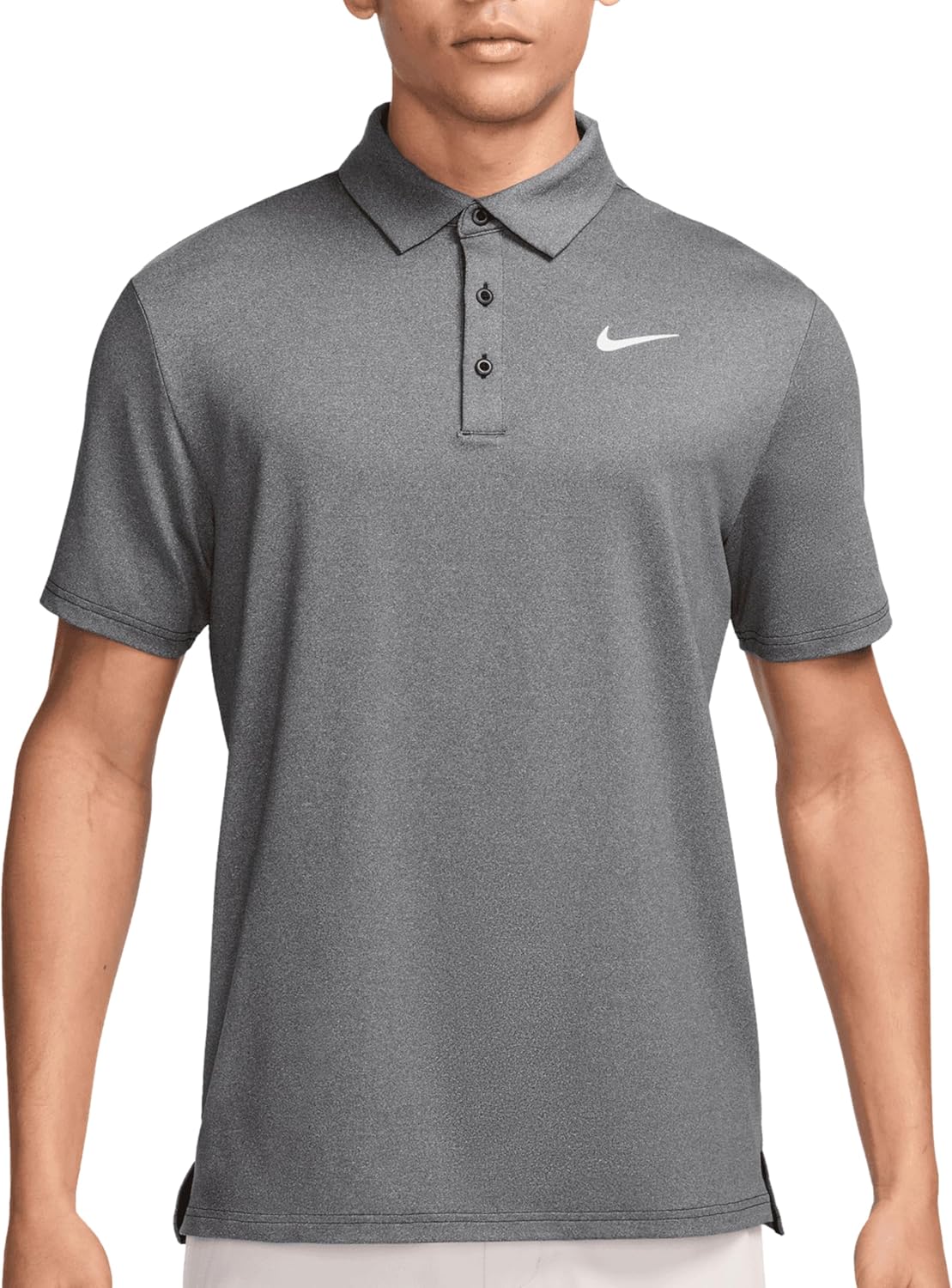 Мужская футболка-поло для гольфа Nike Dri-FIT Tour, эластичная в 4 направлениях, отводящая влагу, Black | White (Heather)
Мужская футболка-поло для гольфа Nike Dri-FIT Tour, эластичная в 4 направлениях, отводящая влагу, Black | White (Heather)