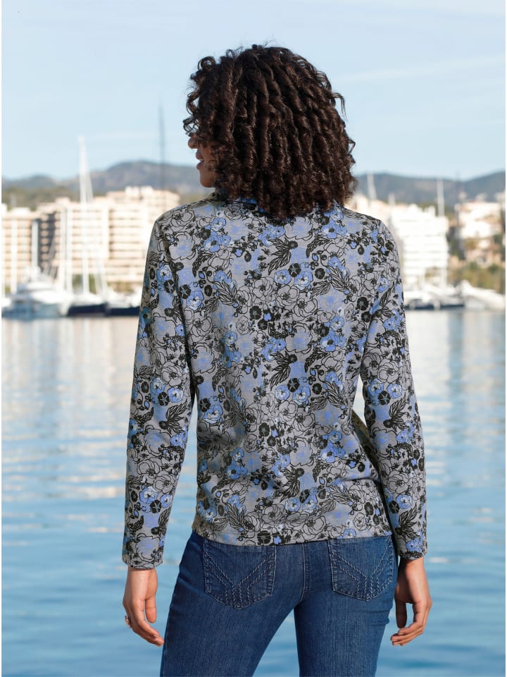 Толстовка с узором синего и серого цветов WITT WEIDEN
Толстовка с узором синего и серого цветов WITT WEIDEN