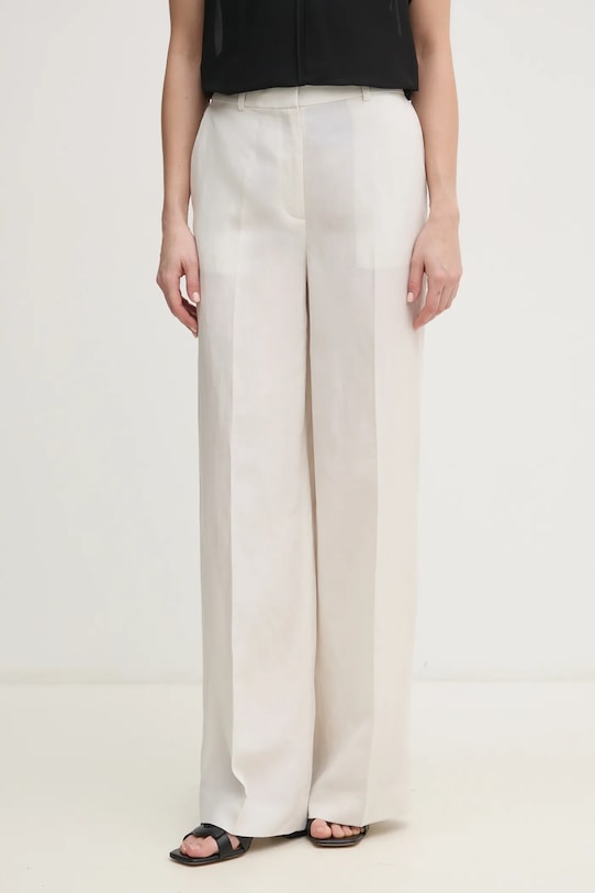 Брюки с добавлением льна Calvin Klein, бежевый
Брюки с добавлением льна Calvin Klein, бежевый