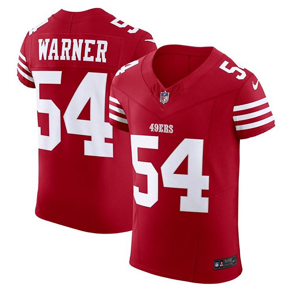 Мужская футболка Fred Warner Scarlet San Francisco 49ers Vapor FUSE Elite Nike
Мужская футболка Fred Warner Scarlet San Francisco 49ers Vapor FUSE Elite Nike