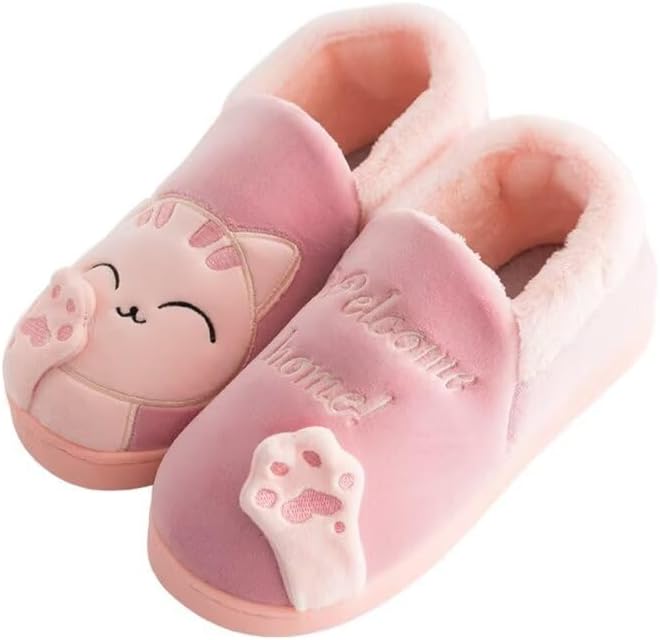 Мужские и женские зимние домашние тапочки с милым котиком на каблуке Zonkacen, розовый
Мужские и женские зимние домашние тапочки с милым котиком на каблуке Zonkacen, розовый