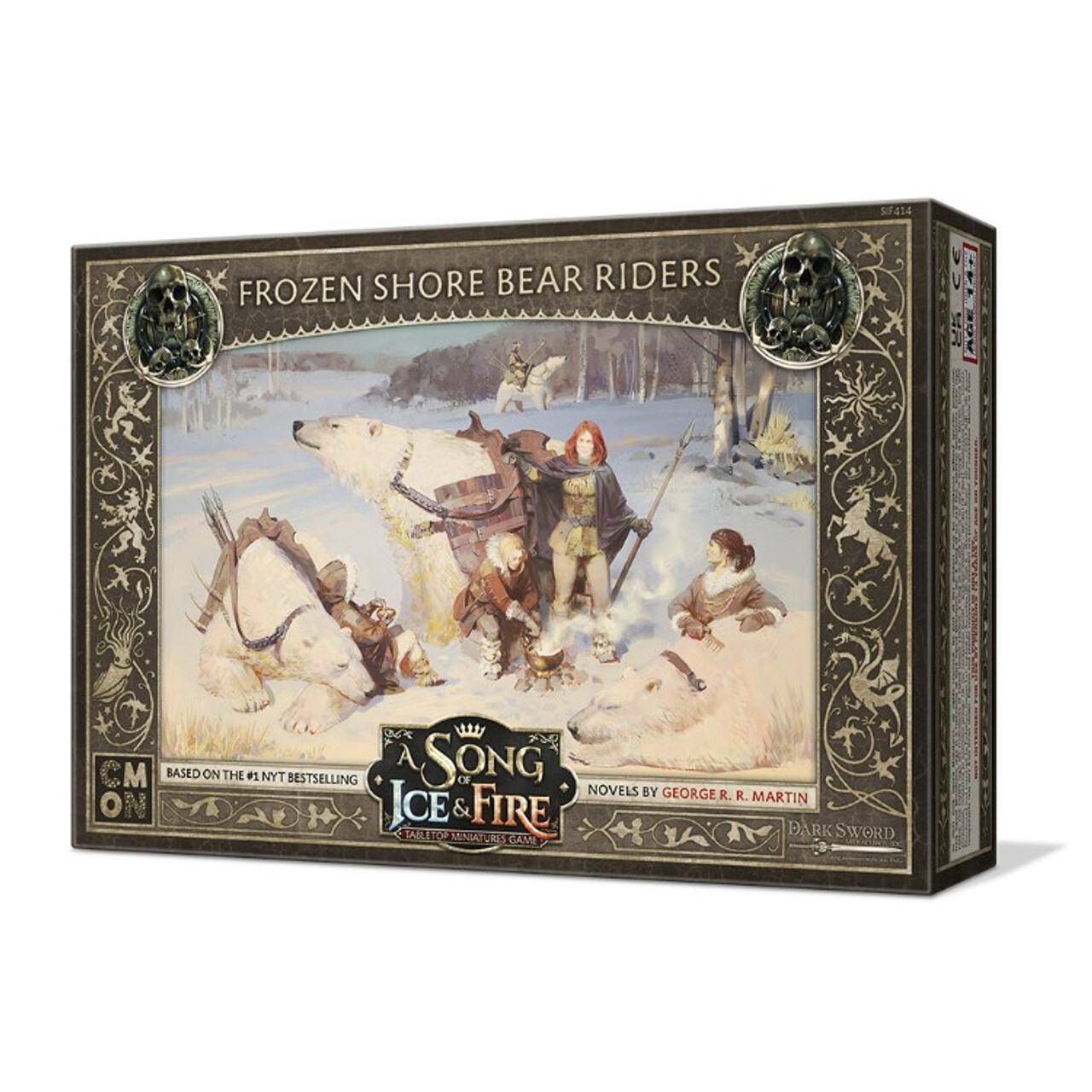 Миниатюра A Song of Ice & Fire Miniatures Game: Frozen Shore Bear Riders - Free Folk
Миниатюра A Song of Ice & Fire Miniatures Game: Frozen Shore Bear Riders - Free Folk