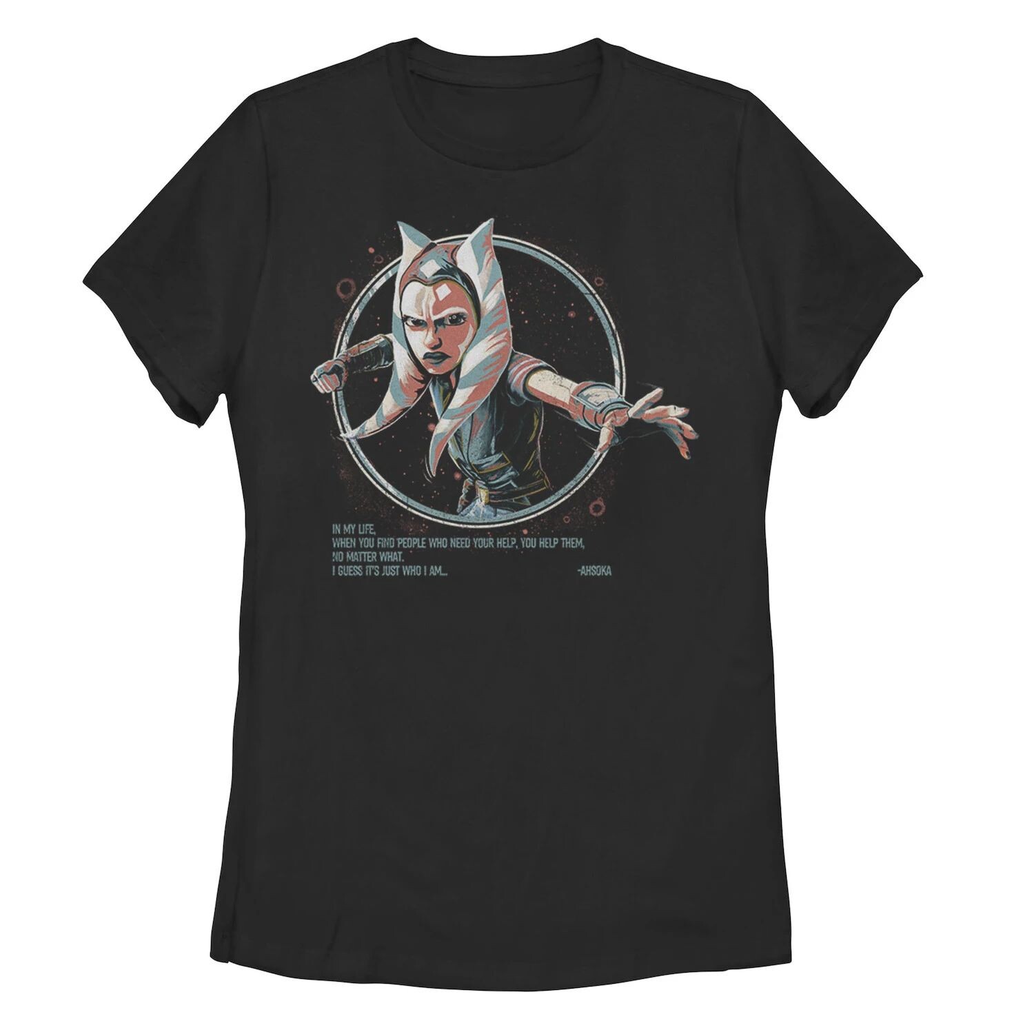 Детская футболка с рисунком «Звездные войны: Кто я такой Асока» Licensed Character
Детская футболка с рисунком «Звездные войны: Кто я такой Асока» Licensed Character