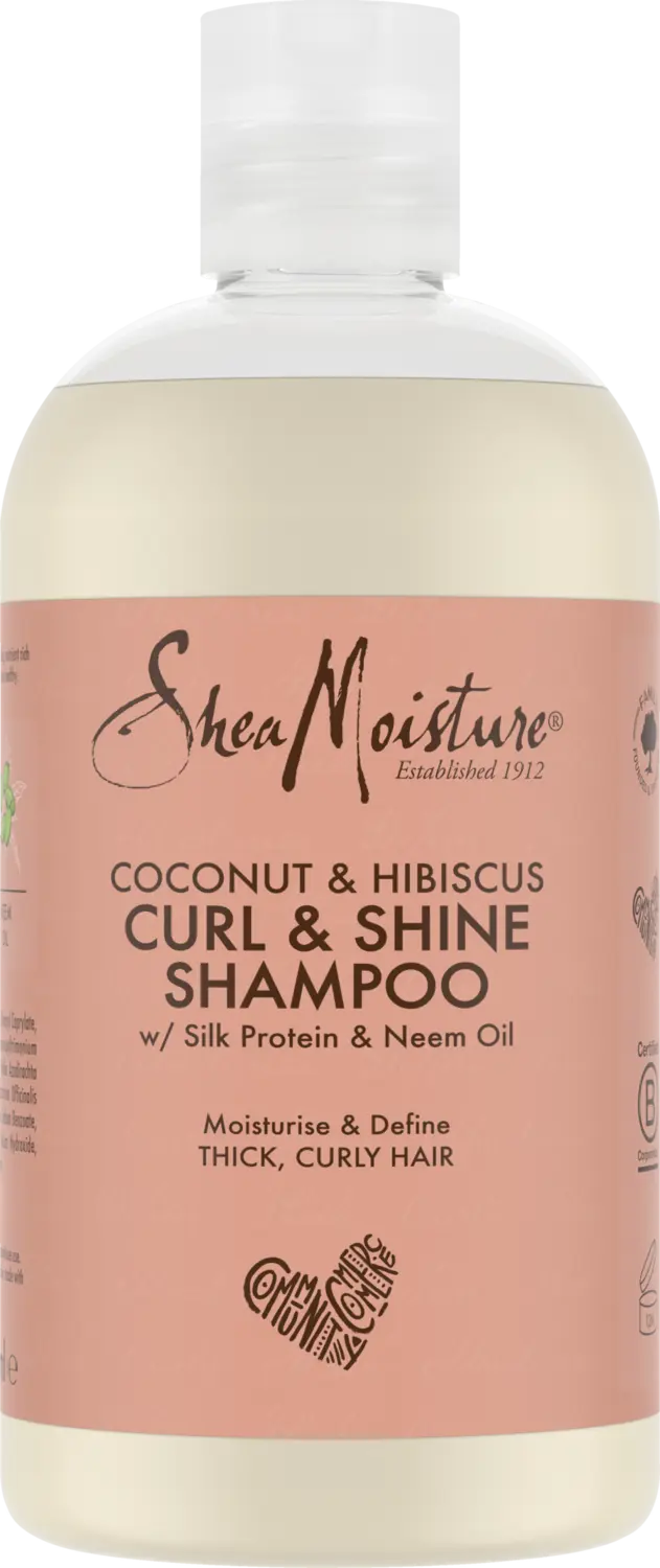 Шампунь Shea Moisture Coconut & Hibiscus Curl & Shine Shampoo
Шампунь Shea Moisture Coconut & Hibiscus Curl & Shine Shampoo