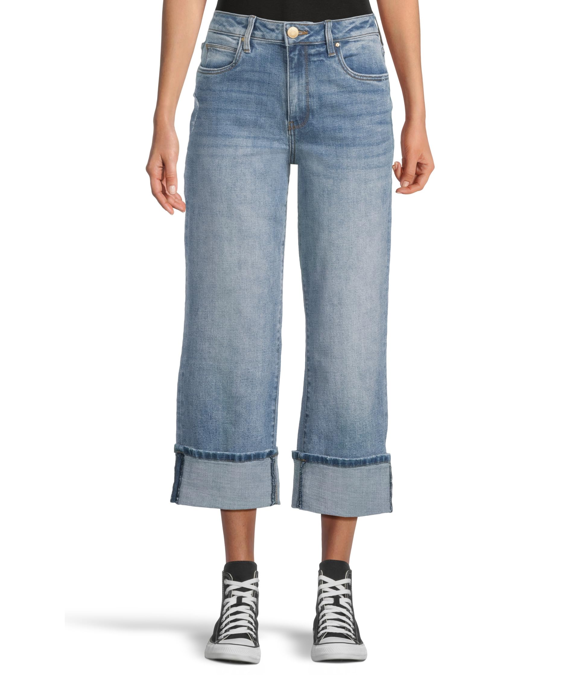 Джинсы KUT from the Kloth Petite Sienna High Rise Straight Leg-roll Up 5", цвет Love
Джинсы KUT from the Kloth Petite Sienna High Rise Straight Leg-roll Up 5", цвет Love