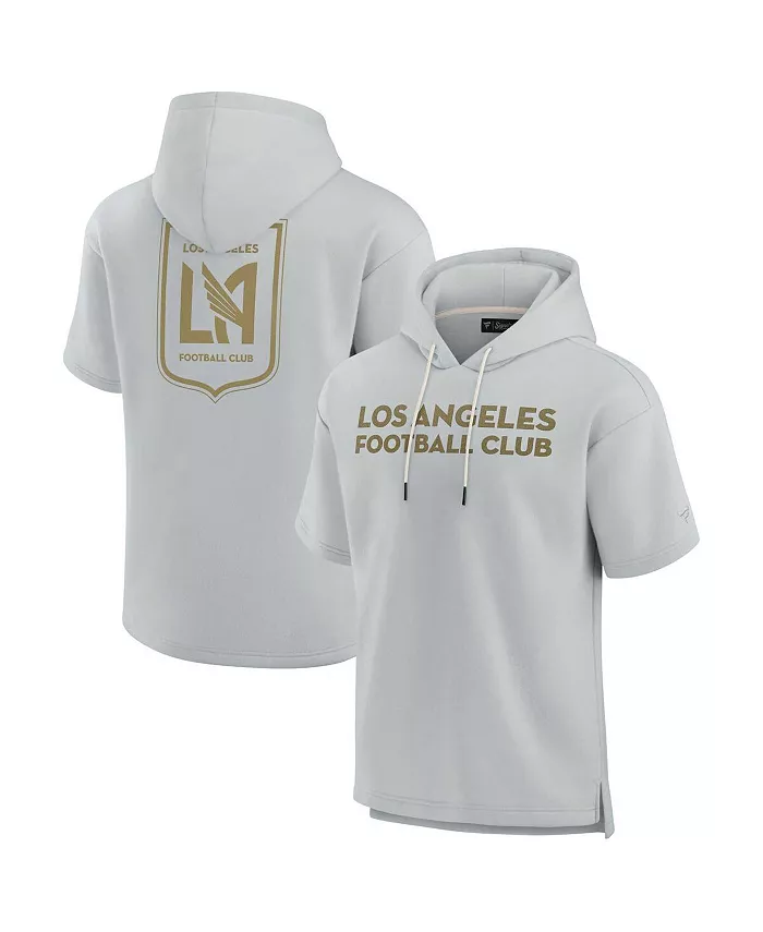 Мужская и женская серая толстовка LAFC Super Soft Fleece с короткими рукавами Fanatics Signature
Мужская и женская серая толстовка LAFC Super Soft Fleece с короткими рукавами Fanatics Signature