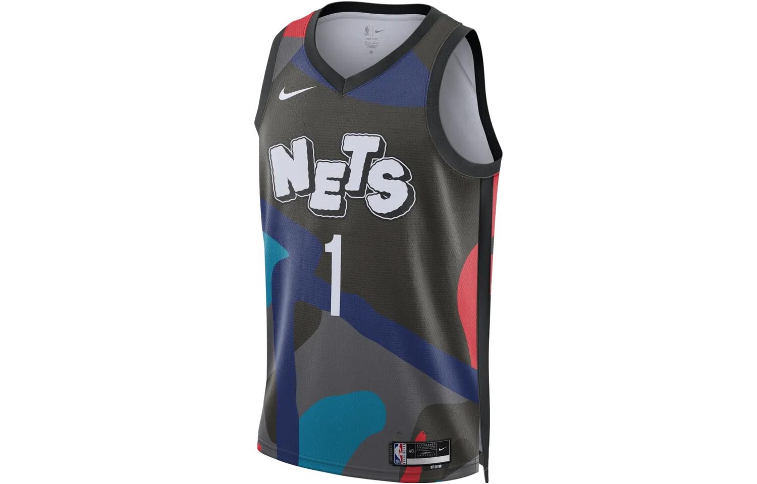 Мужское баскетбольное джерси Nike, цвет Black
Мужское баскетбольное джерси Nike, цвет Black