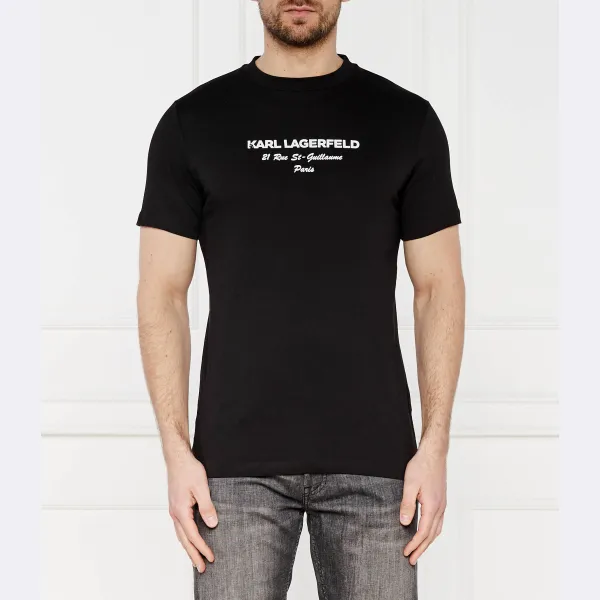 Футболка стандартного кроя Karl Lagerfeld, черный
Футболка стандартного кроя Karl Lagerfeld, черный