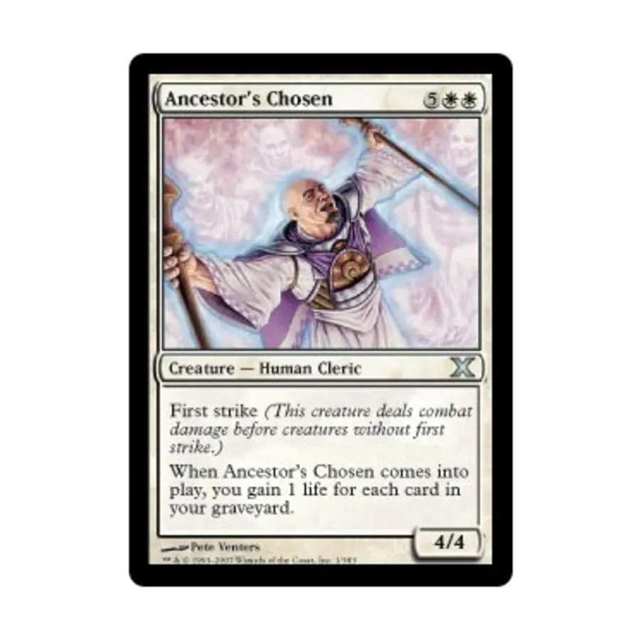 CCG Избранник предка (U), MTG - 10th Edition
CCG Избранник предка (U), MTG - 10th Edition