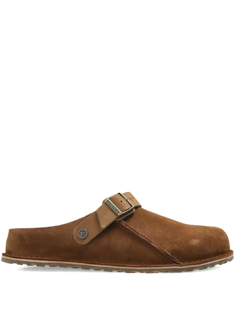 Лоферы-мюли Lutry с ремешком и пряжкой Birkenstock, коричневый
Лоферы-мюли Lutry с ремешком и пряжкой Birkenstock, коричневый