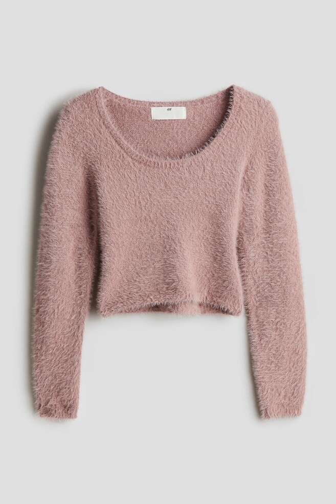 Пушистый свитер H&M, розовый
Пушистый свитер H&M, розовый