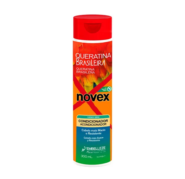 Кератиновый кондиционер Keratina Brasileña Novex, 300 ml
Кератиновый кондиционер Keratina Brasileña Novex, 300 ml