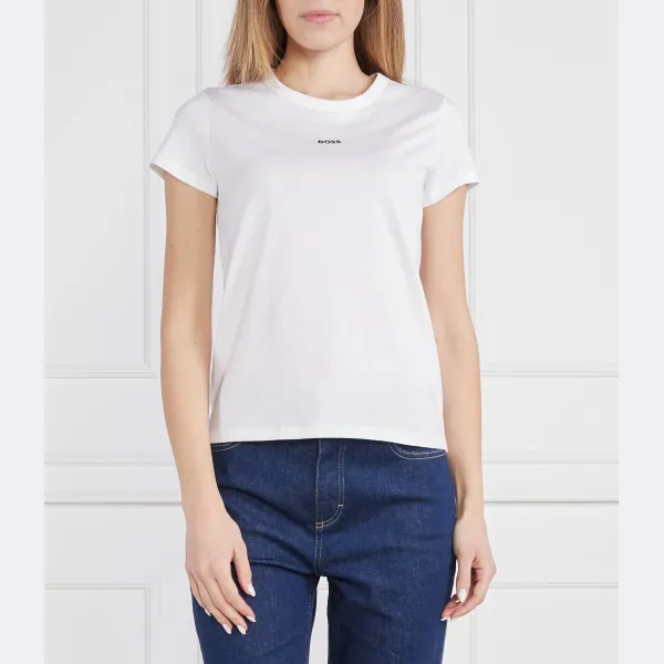 Футболка Eventa стандартного кроя Boss, белый 
Футболка Eventa стандартного кроя Boss, белый