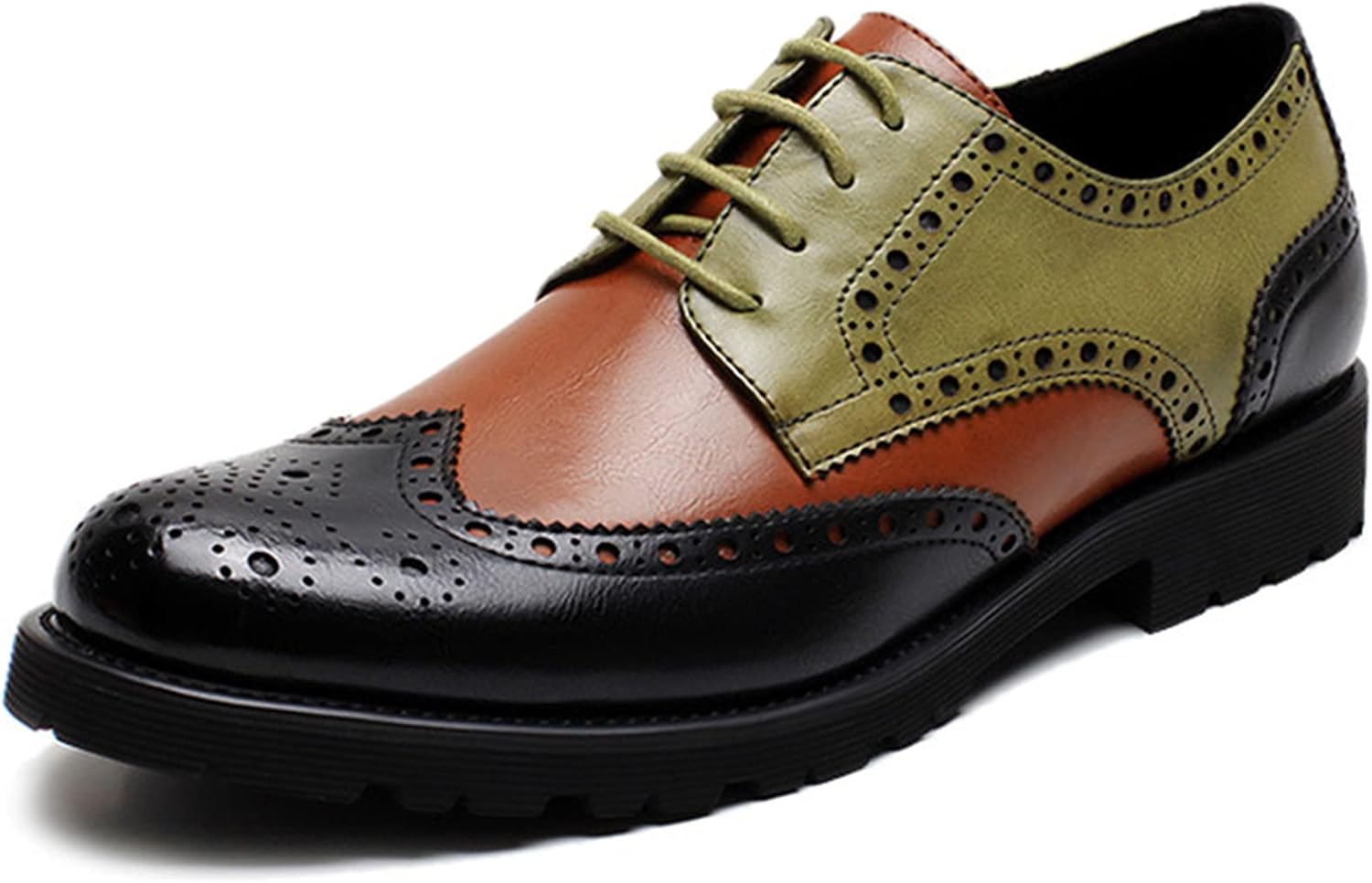 Мужские стильные свадебные кожаные броги с шнуровкой, туфли Оксфорды, дерби для бизнеса и офиса, черные - US7/UK6/EU39 Wknbeu
Мужские стильные свадебные кожаные броги с шнуровкой, туфли Оксфорды, дерби для бизнеса и офиса, черные - US7/UK6/EU39 Wknbeu