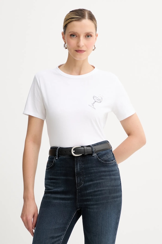 Хлопковая футболка Boss Orange, белый
Хлопковая футболка Boss Orange, белый