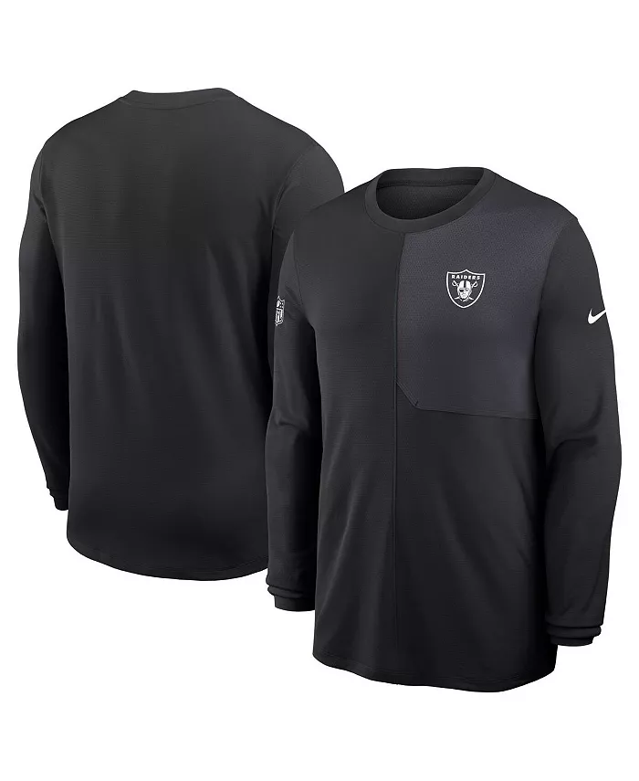 Мужская черная футболка с длинным рукавом Las Vegas Raiders Sideline Coach UV Performance Nike
Мужская черная футболка с длинным рукавом Las Vegas Raiders Sideline Coach UV Performance Nike