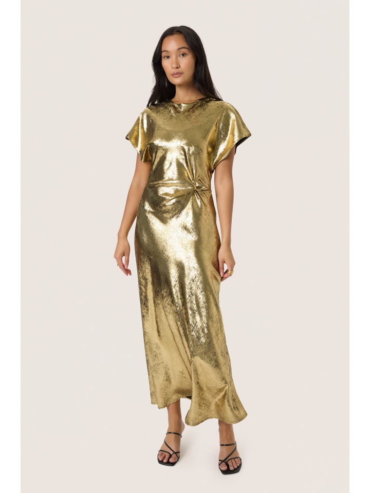 Soaked in Luxury Платье SLMirmir, женственный силуэт, золотистая поверхность
Soaked in Luxury Платье SLMirmir, женственный силуэт, золотистая поверхность
